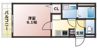 ALEGRIA出屋敷の物件間取画像